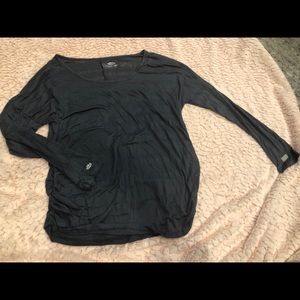 NWOT MAURICES GRAY TOP